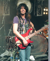 Rudy Sarzo Signed Autographed 8x10 Photo Bassist of QUIET RIOT COA