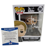James Caan Signed Autographed Funko Pop Sonny Corleone The Godfather Beckett COA