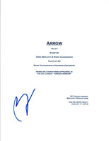 Paul Blackthorne Signed Autographed ARROW Pilot Episode Script COA VD