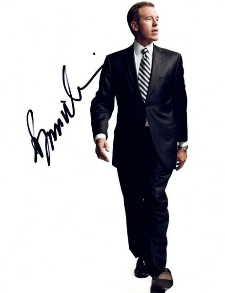 Brian Williams Signed Autographed 8x10 Photo News Anchor COA VD