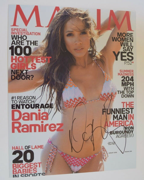 Dania Ramirez Signed Autographed 11x14 Photo Devious Maids Maxim Model COA VD