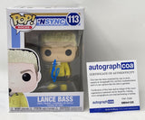 Lance Bass Signed Autograph Nsync Funko Pop Rocks #113 Figure ACOA COA