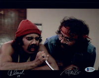 Cheech Marin Tommy Chong Signed Autograph 8x10 Photo UP IN SMOKE Beckett COA