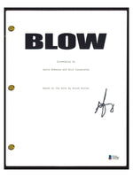 George Jung Signed Autographed Blow Movie Script Drug Smuggler Beckett BAS COA