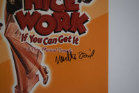 Nice Work If You Can Get It Signed 11x14 Photo Matthew Broderick Kelli O'Hara VD