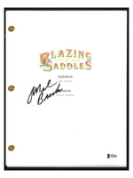 Mel Brooks Signed Autograph Blazing Saddles Movie Script Screenplay Beckett COA