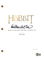 Guillermo Del Toro Signed The Hobbit An Unexpected Journey Movie Script BAS COA