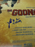 Jeff Cohen Signed Autographed The Goonies 11x17 Movie Poster Photo Beckett COA