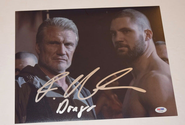 Florian Munteanu Signed Autograph 11x14 Photo CREED II 2 Drago Jr. PSA/DNA COA
