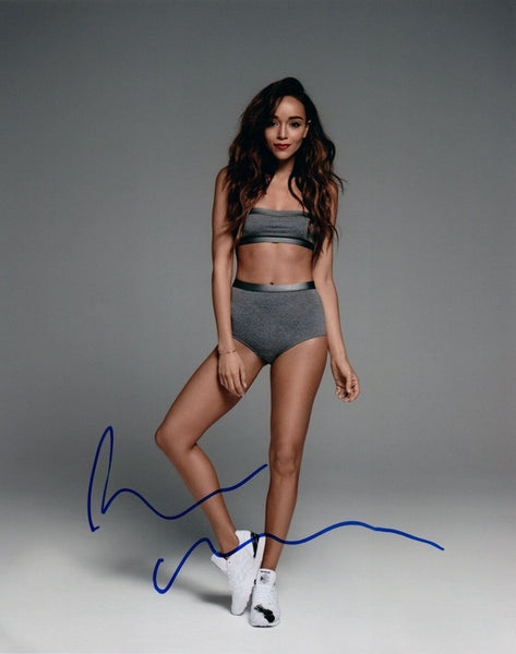 Ashley Madekwe Signed Autographed 8x10 Photo Salem Revenge Sexy Actress COA VD