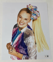 Jojo Siwa Signed Autographed 11x14 Photo Dance Moms Actress Singer Beckett COA