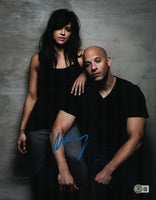 Michelle Rodriguez Fast & Furious Signed 11x14 Photo Autograph Beckett COA