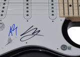 The Chainsmokers Signed Electric Guitar Alex Pall Andrew Taggart Beckett COA