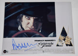 Malcolm McDowell Signed Autograph 11x14 Photo A Clockwork Orange Beckett BAS COA