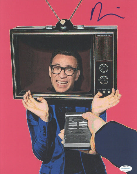 Fred Armisen Signed Autographed 11x14 Photo Portlandia The Smurfs ACOA COA