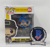 Post Malone Signed Autographed Funko Pop Rocks Figure #254 Beckett COA