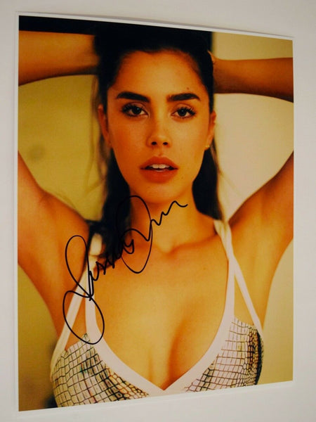 Jessica Buch Signed Autographed 11x14 Photo Hot Sexy Model COA AB
