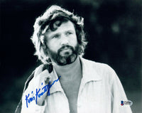 Kris Kristofferson Signed Autograph 8x10 Photo A STAR IS BORN Beckett BAS COA