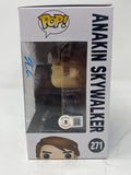 Hayden Christensen Signed Funko Pop Star Wars Anakin Skywalker Autograph BAS COA