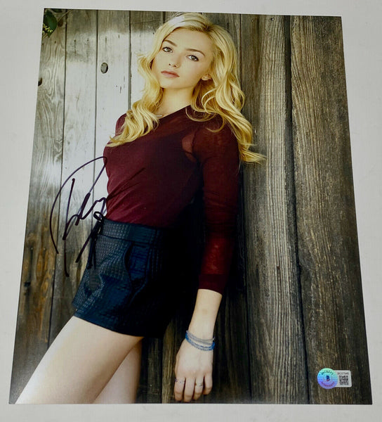 Peyton List Signed Autographed 11x14 Photo Tory Cobra Kai Actress Beckett COA