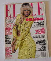 Rihanna Signed Autographed ELLE Magazine COA VD