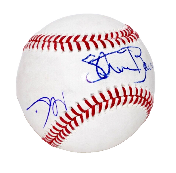 Al Pacino & Steven Bauer Scarface Signed MLB Baseball Autograph Beckett COA