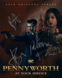 Pennyworth Cast Signed Autographed 8x10 Photo x4 Jack Bannon Paloma Faith COA