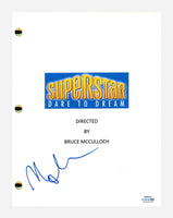 Molly Shannon Signed Autographed Superstar Movie Script Screenplay ACOA COA