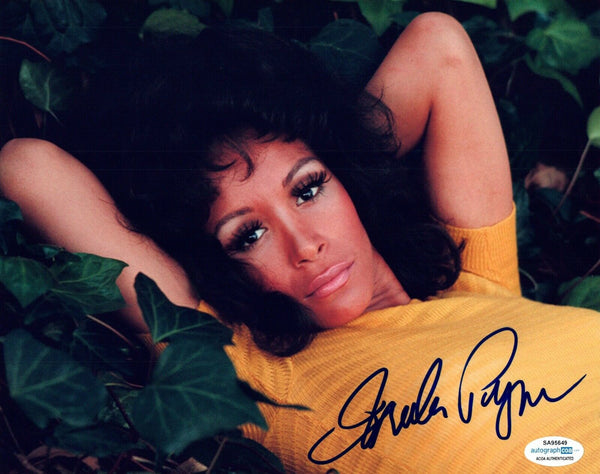 Freda Payne Signed Autographed 8x10 Photo Band Of Gold Singer ACOA COA