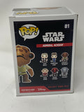 Tim Rose Signed Admiral Ackbar Funko Pop Star Wars It's A Trap Beckett COA