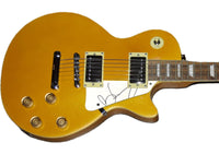 Brian May Signed Autographed Gold LP Style Electric Guitar Queen Beckett COA