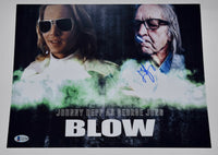 George Jung Signed 11x14 Photo Blow Boston Smuggler Johnny Depp Beckett COA