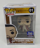 Funko Pop! Hollywood Exclusive - Metallic Alexander Hamilton #01 + Pop Protector