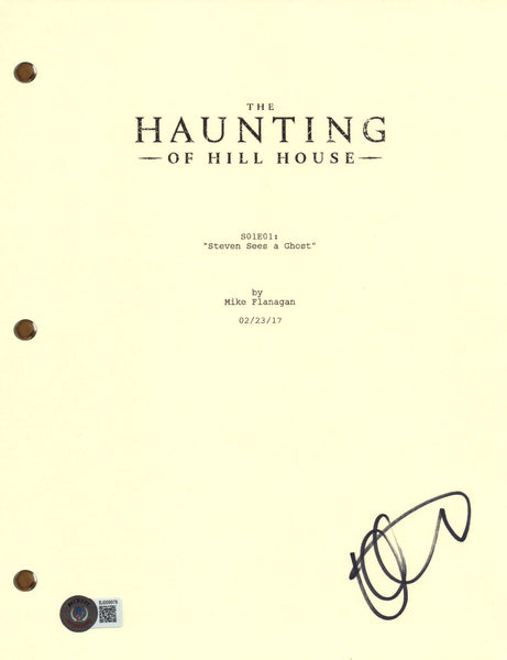 Kate Siegel Signed Autograph The Haunting of Hill House Pilot Script Beckett COA