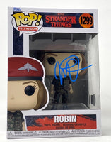 Maya Hawke Signed Funko Pop Stranger Things Robin #1299 Autograph Beckett COA