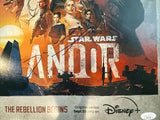 Diego Luna Signed Star Wars Andor 12x18 Photo Poster Autograph JSA COA