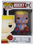 Dolph Lundgren Signed Autograph Funko Pop Rocky IV Ivan Drago #21 PSA/DNA COA