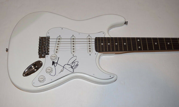 MUSE Signed Autographed Electric Guitar Chris Wolstenholme Dominic Howard COA