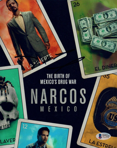 Diego Luna Signed Autograph 8x10 Photo NARCOS MEXICO Beckett BAS COA