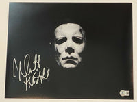 Nick Castle Signed Autographed 11x14 Photo Halloween Michael Myers Beckett COA