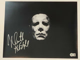 Nick Castle Signed Autographed 11x14 Photo Halloween Michael Myers Beckett COA