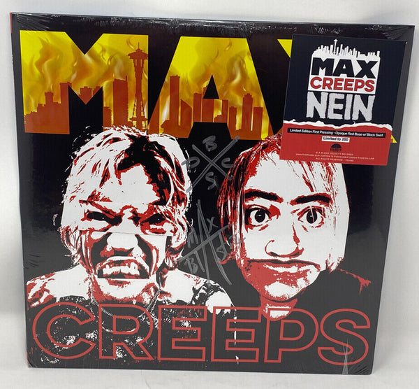 Max Creeps Signed Autographed Vinyl Record LP Duff McKagan Guns N Roses Red COA