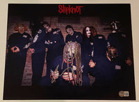 Corey Taylor Signed Autograph 11x14 Photo Slipknot Stone Sour Proof Beckett COA