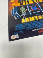 Zack Snyder Signed Autographed Army of The Dead 11x17 Movie Poster Beckett COA