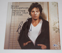 Bruce Springsteen Signed DARKNESS ON THE EDGE OF TOWN Vinyl Record Album BAS COA