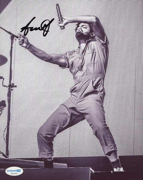 Sameer Gadhia Young The Giant Signed Autograph 8x10 Photo Lead Singer ACOA COA