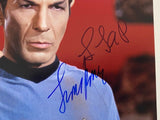 Leonard Nimoy Signed Autograph 11x14 Photo Star Trek Spock LLAP Beckett BAS COA