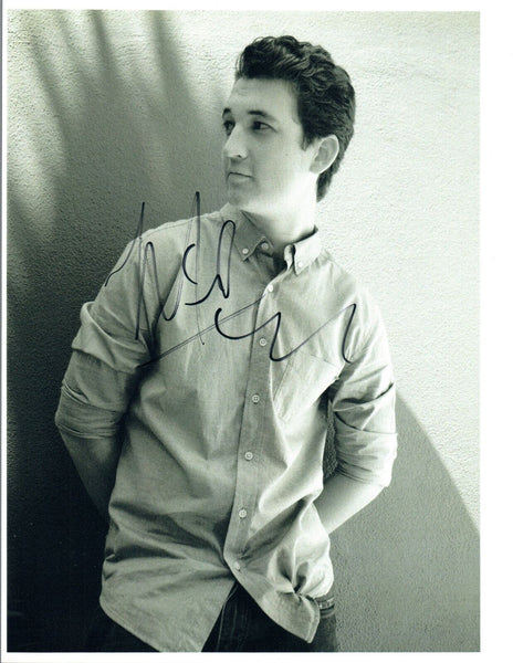 Miles Teller Signed Autograph 8x10 Photo Whiplash War Dogs Fantastic Four COA VD