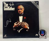 Al Pacino Signed Autographed The Godfather Movie Laserdisc Cover Beckett COA