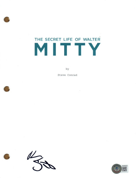 Ben Stiller Signed Autograph The Secret Life of Walter Mitty Script Beckett COA